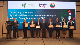 Australia, Laos Mark 35 Years of Agricultural Research Cooperation